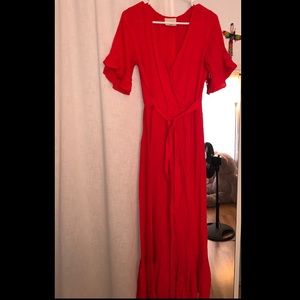 Beautiful cherry red dress